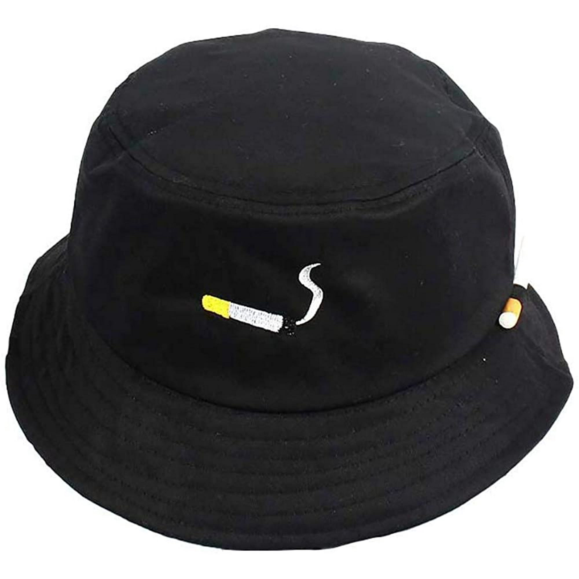 Animal Unisex Cotton Packable Black Travel Bucket Hat Fishing Cap Animal Unisex Cotton Packable Black Travel Bucket Hat Fishing Cap